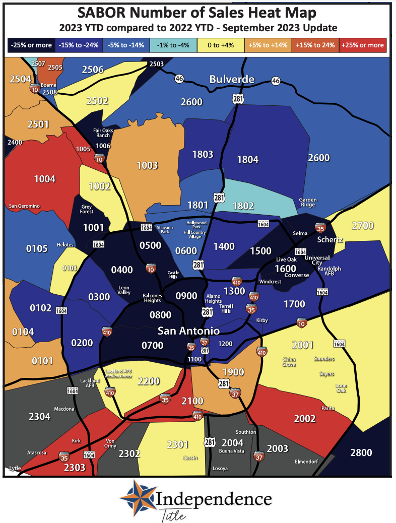 September 2023 Statistics and Heat Maps